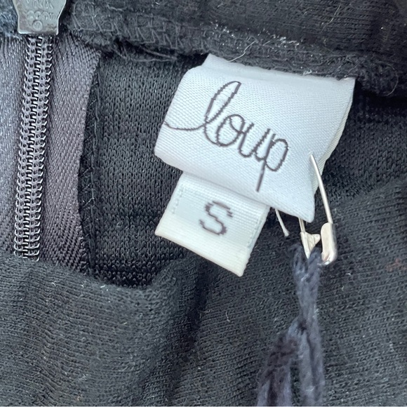 Loup Sleeveless Mock Turtleneck Black Mini Dress - Picture 7 of 13